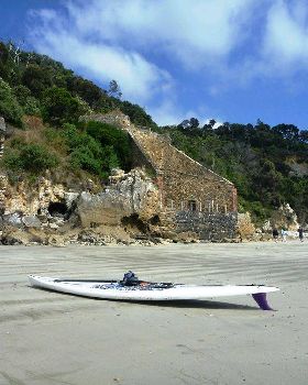 Pin on beach