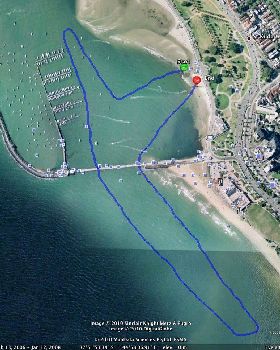Port Phillip Cup route