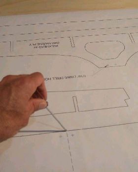 marking out ply from full size plans