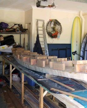 glueing deck