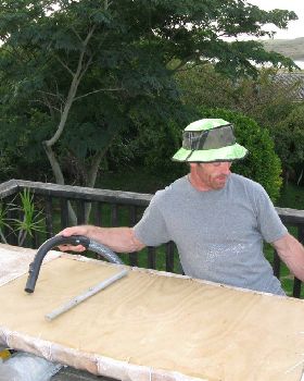 24ft bamboo recycled SUP
