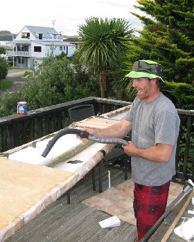 24ft bamboo recycled SUP