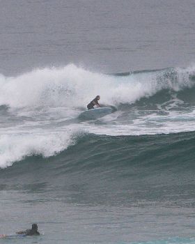 SUP surfing