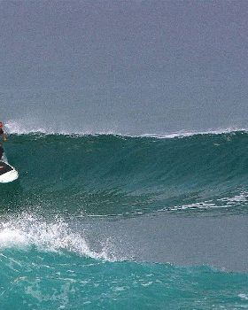 SUP surfing
