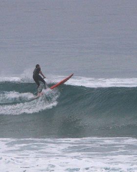 SUP surfing