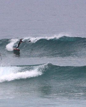 SUP surfing
