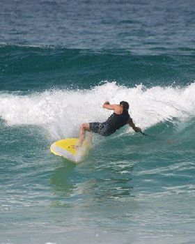 Matt Palmy onshore SUPback