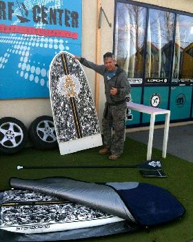 The easy travelelling Sup board