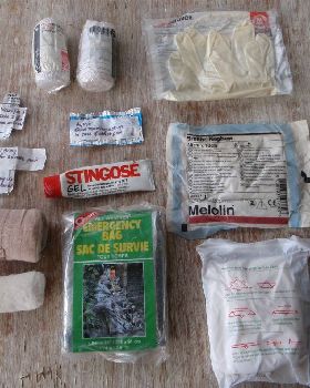Medical kit Contents