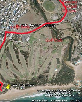 Jan Juc Map