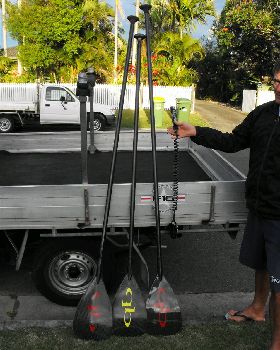 3 x Paddles