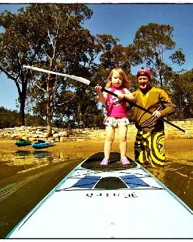 Tylah's First SUP Session 21st September 2010 004-2