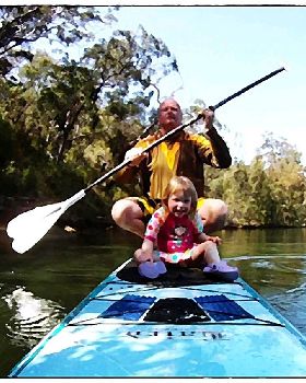 Tylah's First SUP Session 21st September 2010 006-6