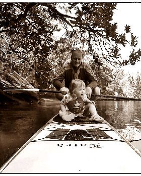 Tylah's First SUP Session 21st September 2010 006-7