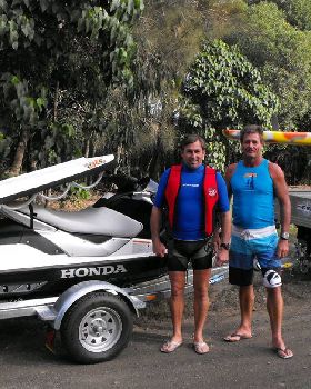 2. Mick Howard my Support Boat Driver+ Phil