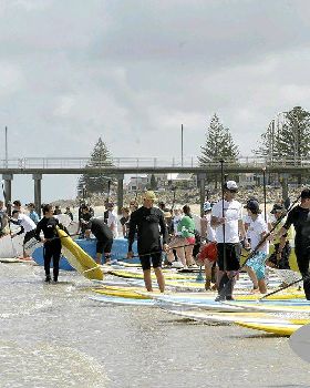 SUP Race at Brighton / Glenelg