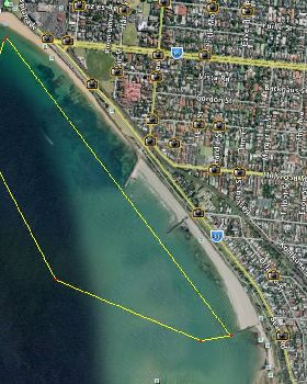 Great Melb Paddle Course 3.8km