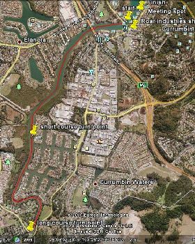 Roar fun race day map