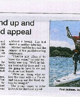 24hour SUP Marathon - Gold Coast Bulletin 07-02-2011