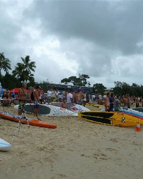 Noosa Festival Sup race 2011