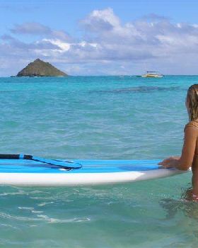 Lanikai Girls SUP in and out2