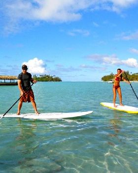 SUNNY KING PADDLEBOARDS 'Walk on Water Week' COOK ISLANDS