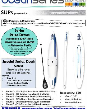 Sydney SUP Oceanseries Flyer