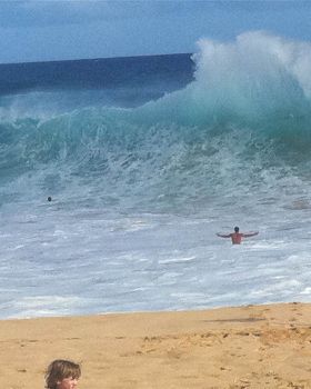 Sandy beach Oahu