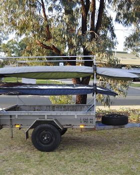 Downwind trailer