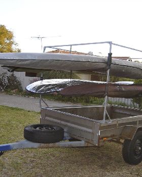 Downwind trailer
