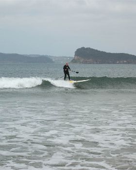 Yes I'm big and these waves are small