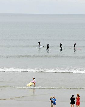 Paddlers at OG