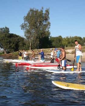 Flat water racing