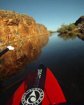 SUP the creek