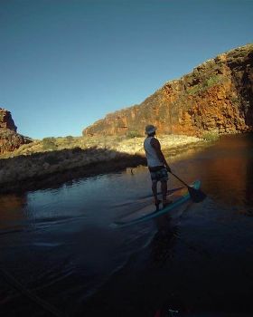 SUP the creek