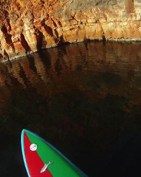 SUP the creek