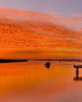 Sunrise over the Pioneer River