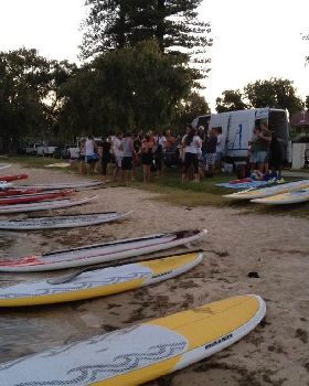Stand Up Paddle Perth Moonlight Paddle