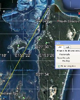 North Straddie to Redland