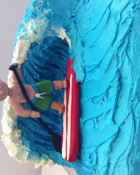 40th Birthday SUP Cake