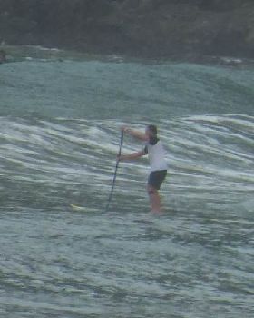SUP at Taupo Bay