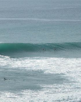 the day before the swell hit