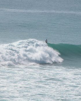 the day before the swell hit