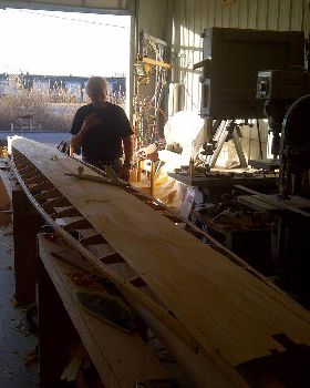 20ft Speedboard starts to take shape