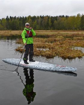 Starboard Touring 12?6" x 30" Brushed Carbon