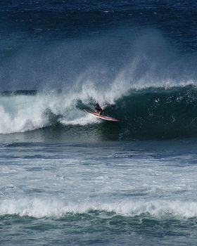 Some one had to surf then before they got to bali