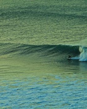 Big swell at Kirra