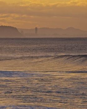 Big swell at Kirra