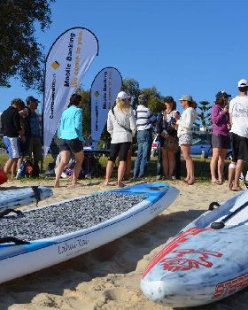 SUPWA Stand Up Paddle Borad Bridge To Bank Race