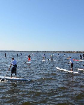 SUPWA Stand Up Paddle Borad Bridge To Bank Race